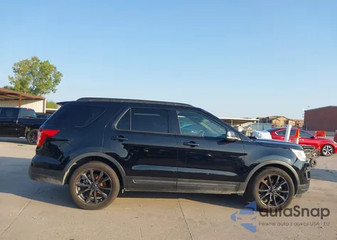 2018 Ford Explorer Xlt from USA, damaged, VIN 1FM5K7D81JGA54601